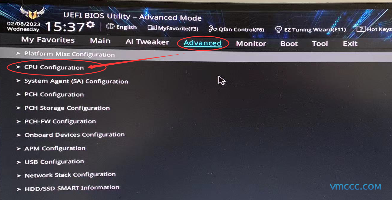 华硕主板如何开启VT虚拟化?(附详细图文步骤)