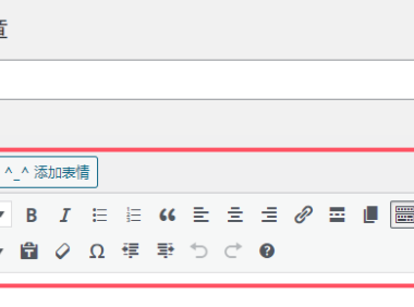 WordPress后台文章编辑框功能很少解决方法!(添加功能方法)