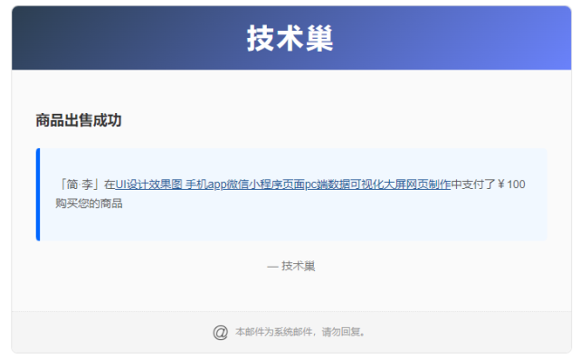 [7B2主题优化]用户购买商品后管理员收到邮件提醒